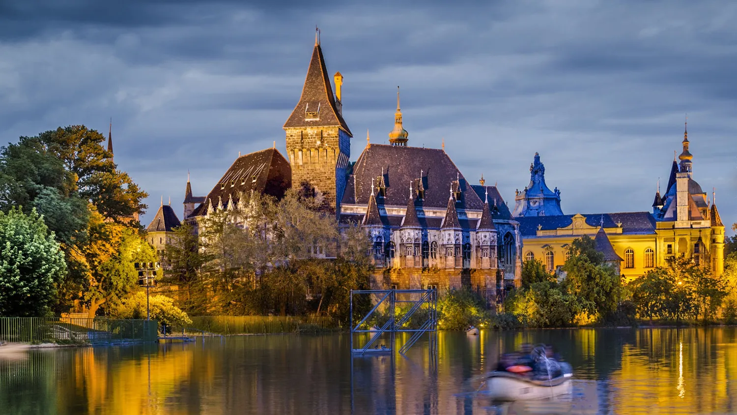 Castillo de Vajdahunyad en Budapest