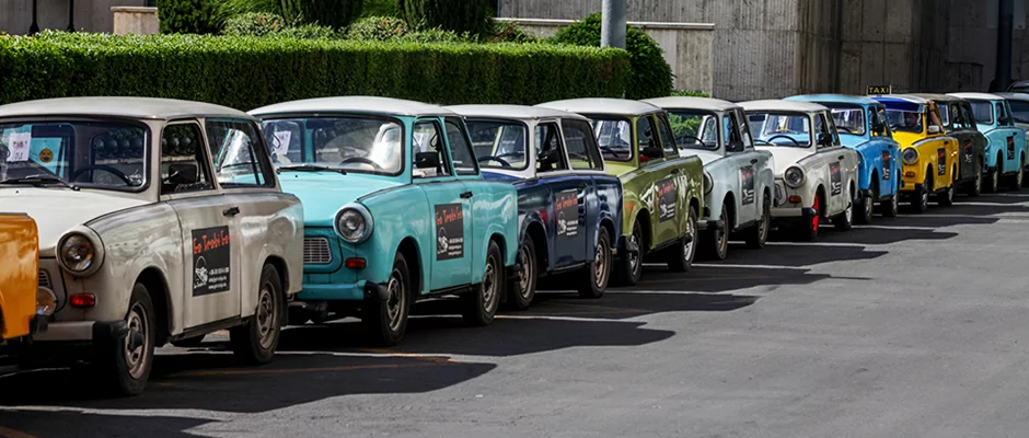 Recorrido urbano en Trabant clásico por Budapest